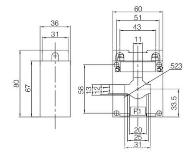 赛普直销高品质 BH-0.66 直径50II互感器75/5配电柜用 电流互感器