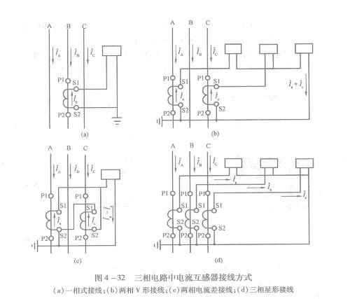 电流互感器接线方式_知道